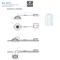 Jesco Downlight LED 4 Round Regressed Gimbal Recessed 12W 5CCT 90CRI WH RLF-4312-SW5-WH - alternate 2